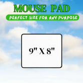 Mouse Pad - Size